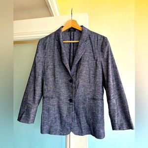 Theory - Linen blazer (blue)